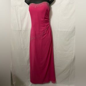 Vintage Dress Early 1980s 1990s Fits Womens Medium Prom Dress Bridesmaid Dress